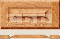 Raised square panel